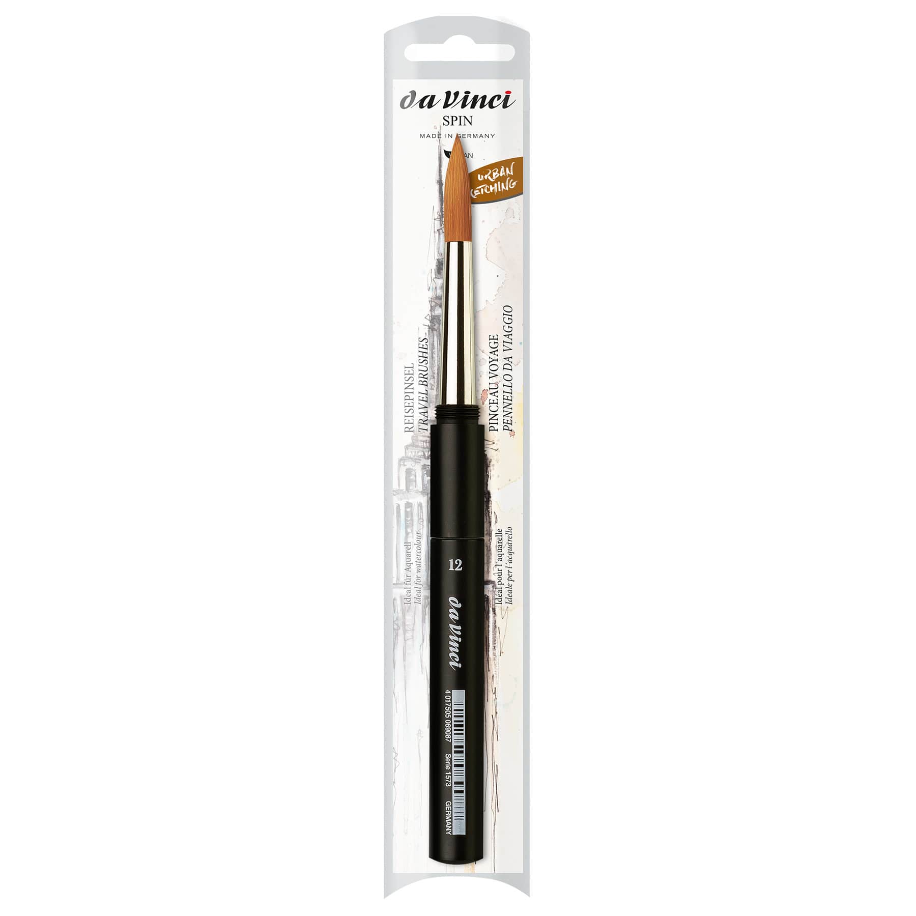 da Vinci COSMOTOP SPIN Series 1573 Synthetic Round Brush