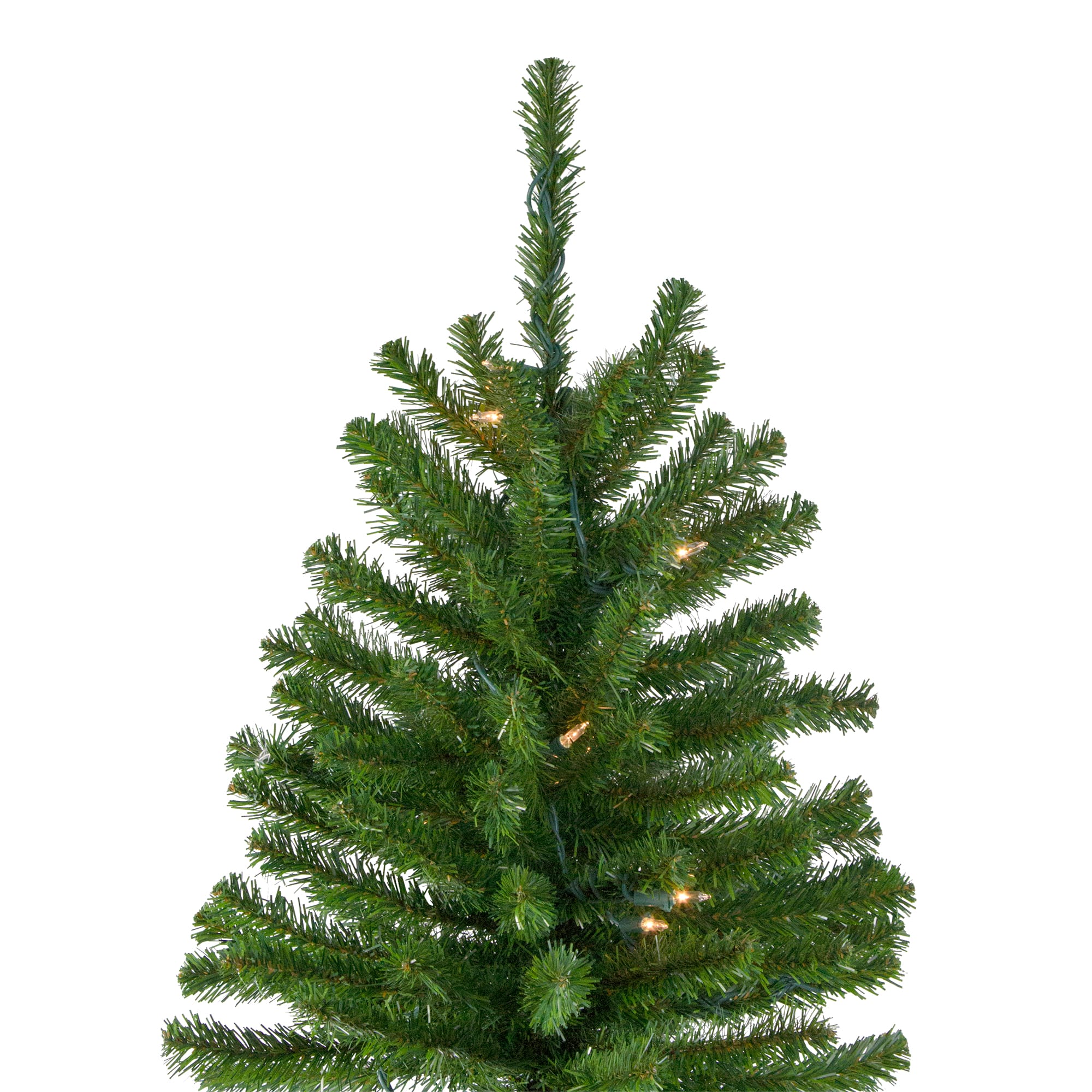 6ft. Pre-Lit Alpine Artificial Christmas Tree, Clear Lights