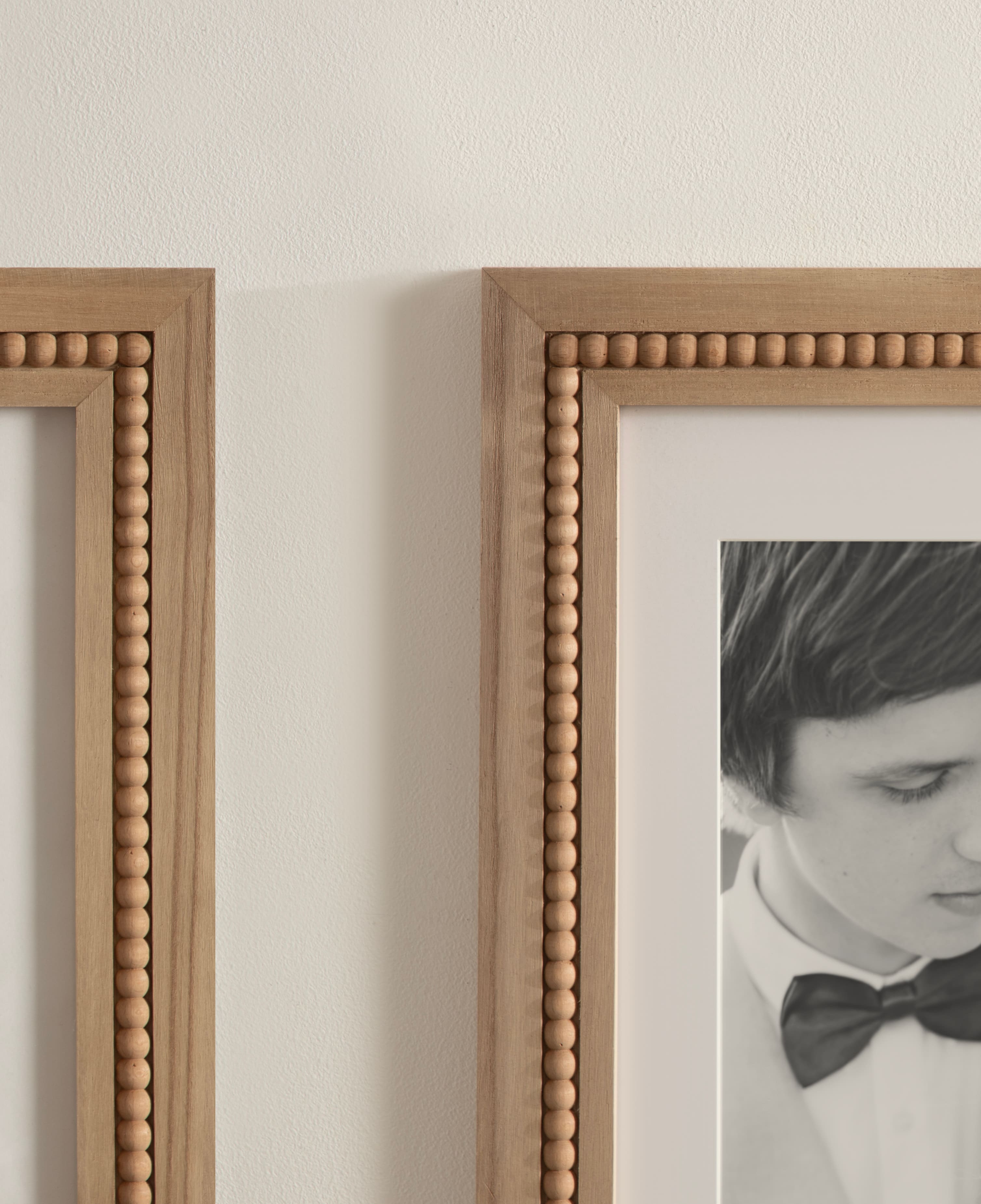 Kate and Laurel 11" x 14" Natural Brown Sorell Photo Frames with 8" x 10" Mat, 2ct.