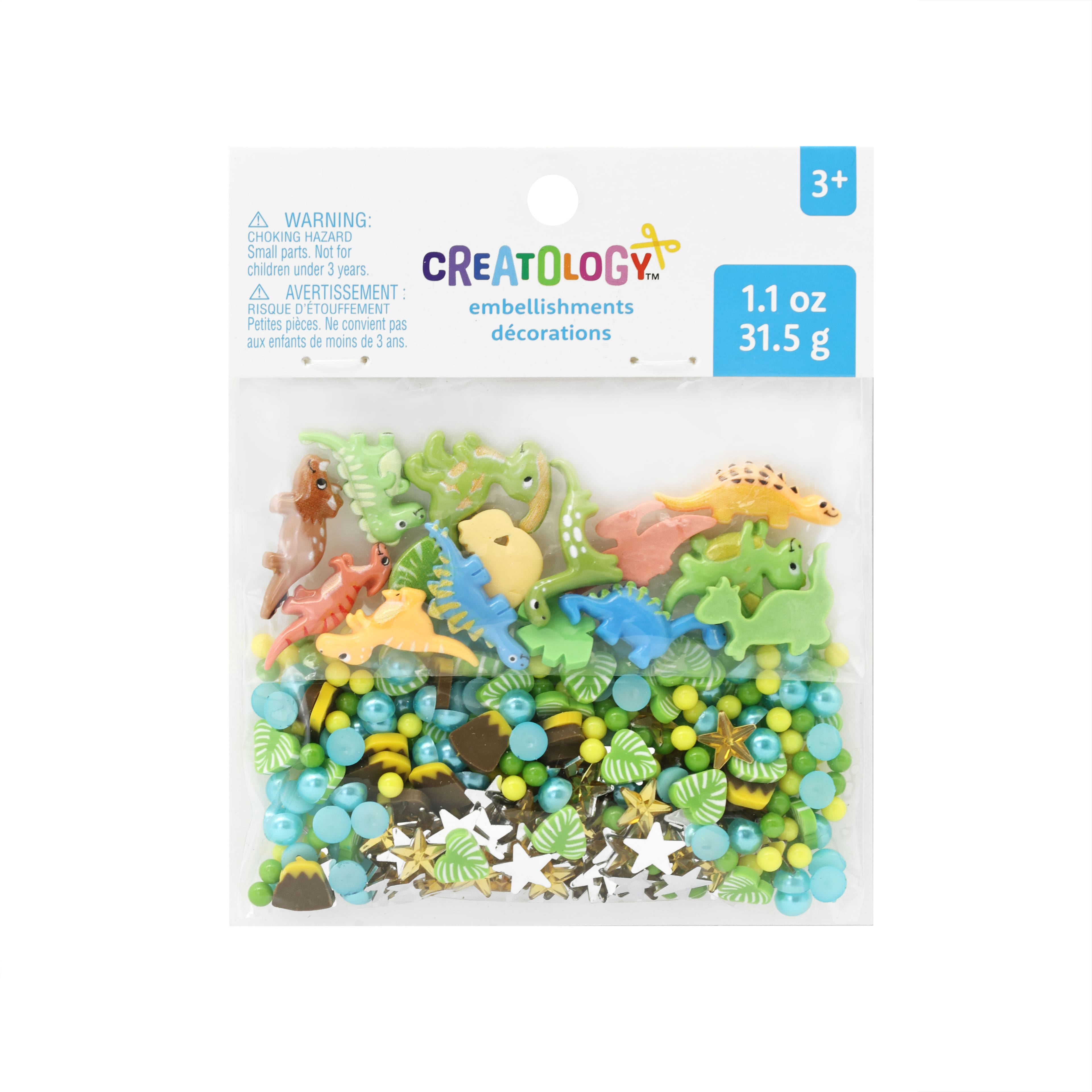Dino Mix Craft Embellishments by Creatology™