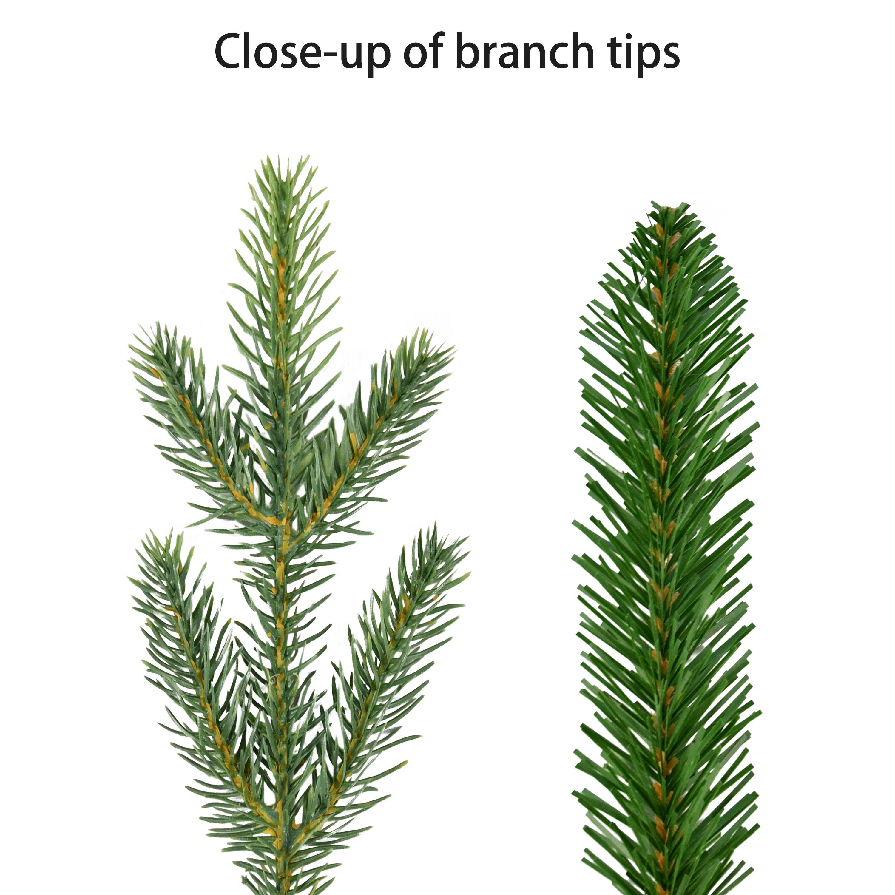 6ft. Unlit Alpine Artificial Christmas Tree in Burlap Sack