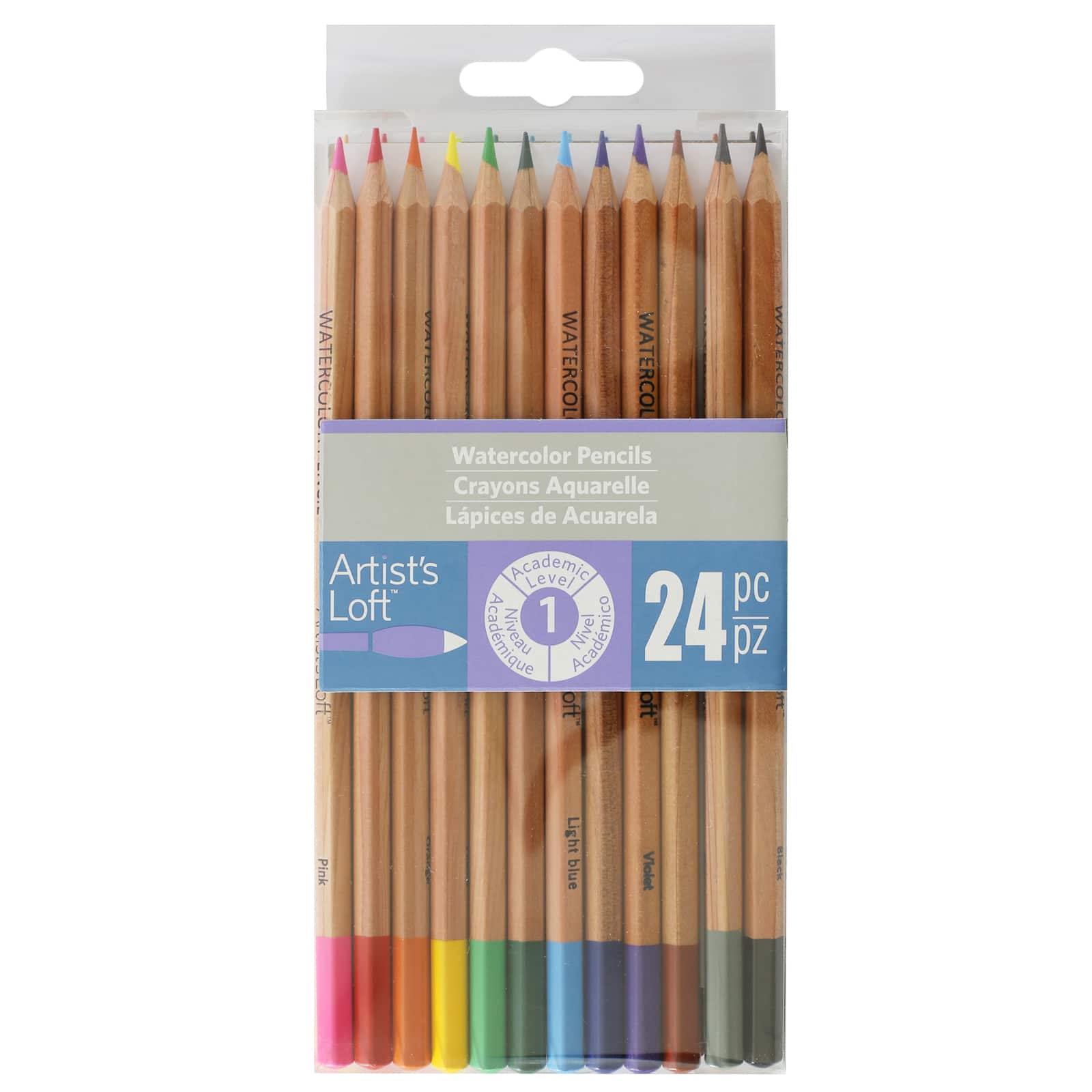 6 Packs: 24 ct. (144 total) Watercolor Pencil Set by Artist's Loft™