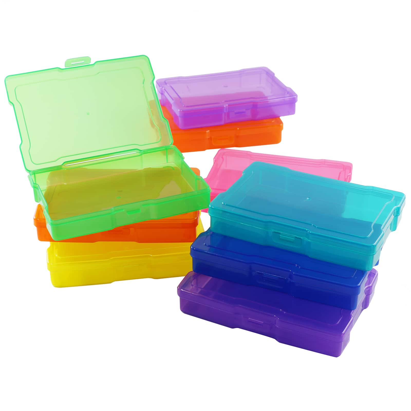 8 Pack: 16 Case Photo &#x26; Craft Keeper by Simply Tidy&#xAE;