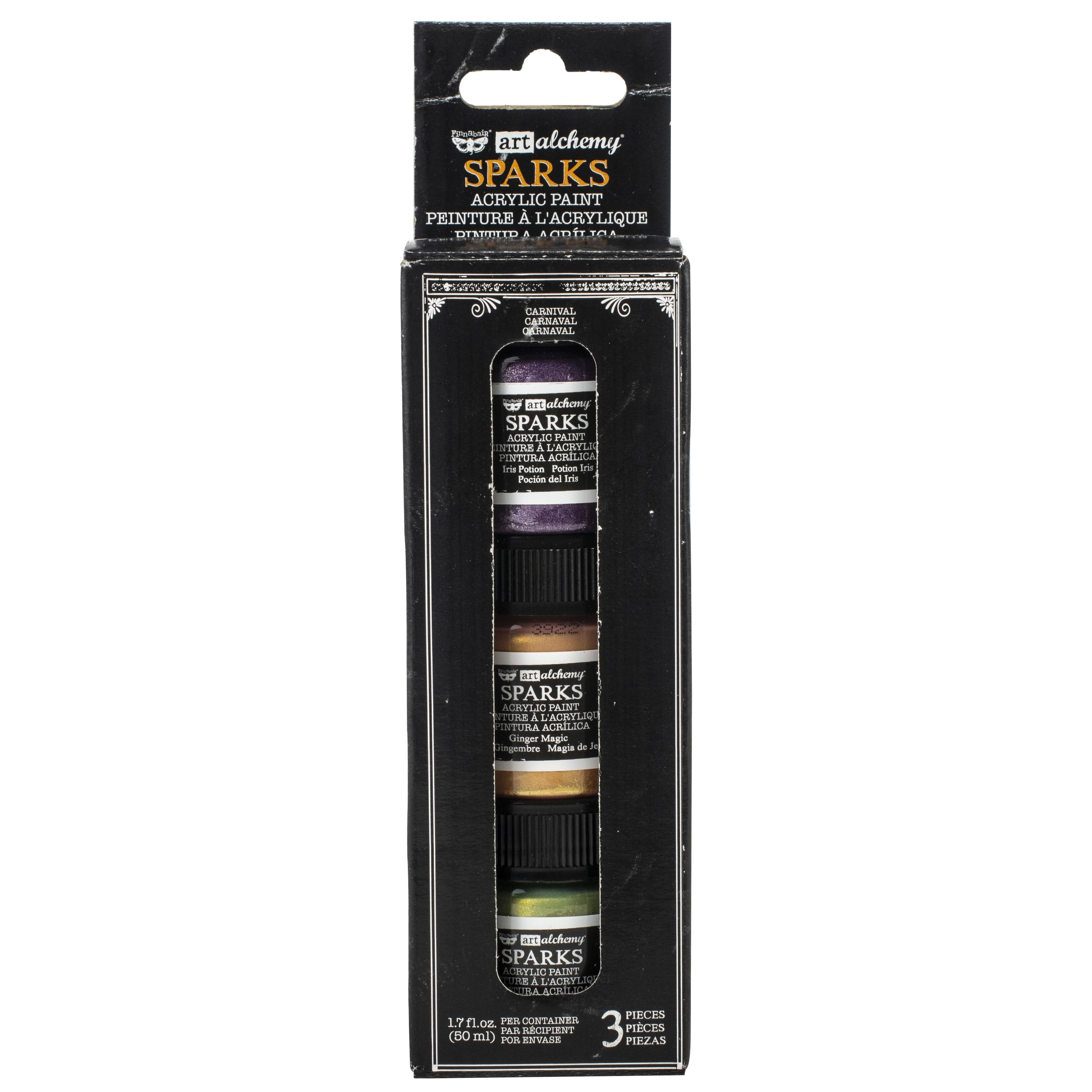 Finnabair&#xAE; Art Alchemy Sparks Carnival Acrylic Paint Set