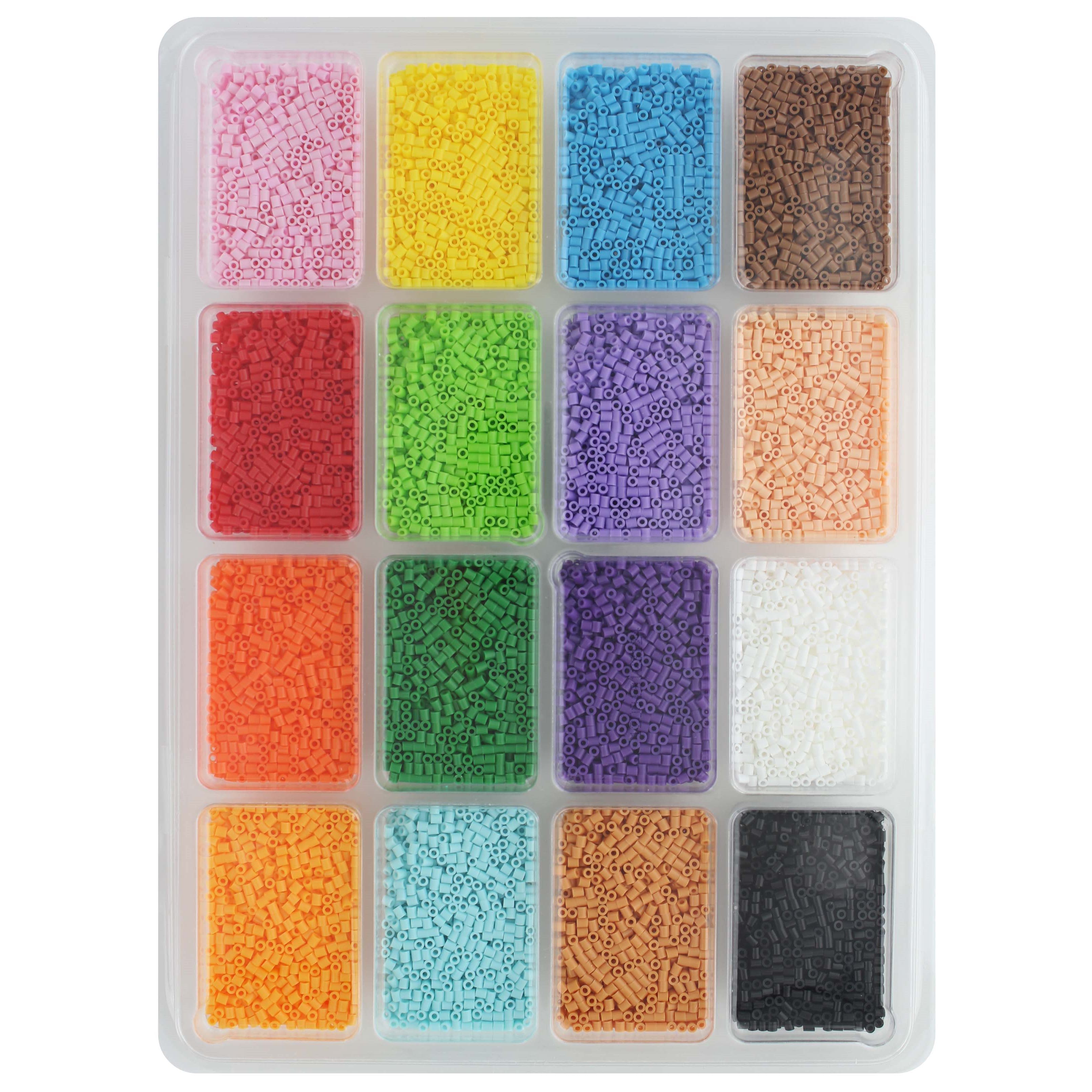 Perler® Summer Fused Mini Beads Large Tray, 16,000ct.