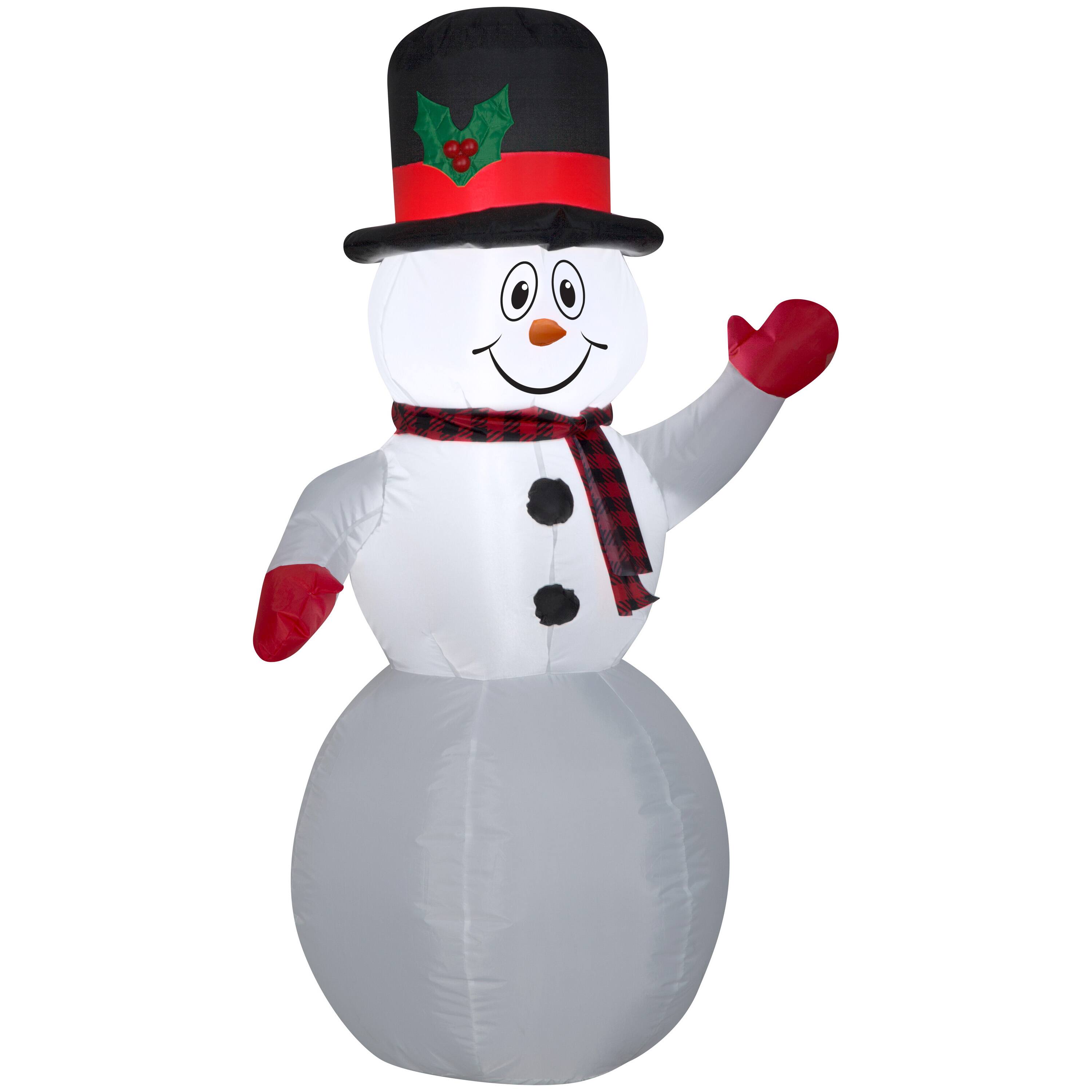 4ft. Airblown® Inflatable Christmas Snowman | Michaels