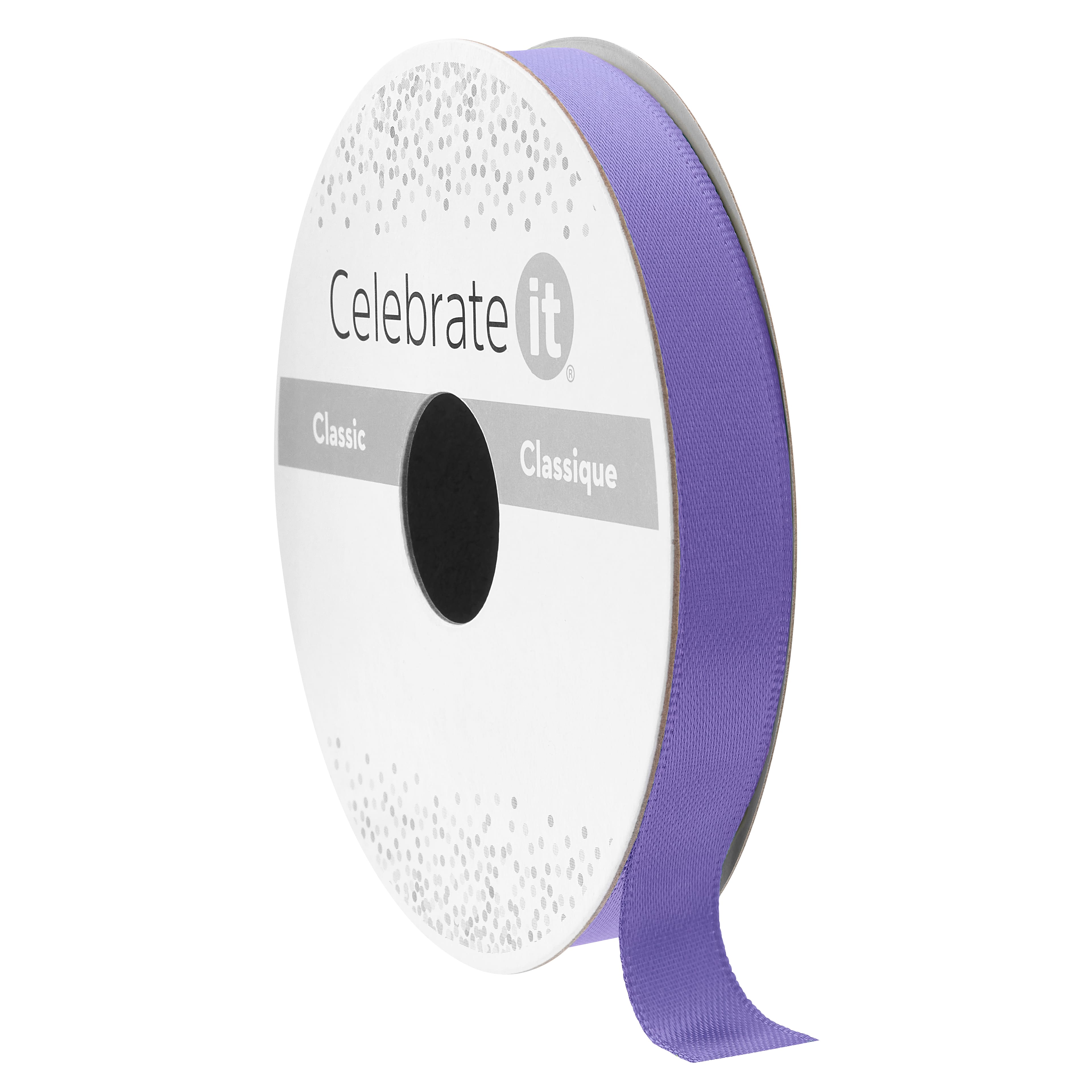 3/8&#x22; x 15yd. Satin Double Face Ribbon by Celebrate It&#xAE; Classic