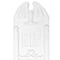 Mini Craftable Foam Tombstone by Ashland®