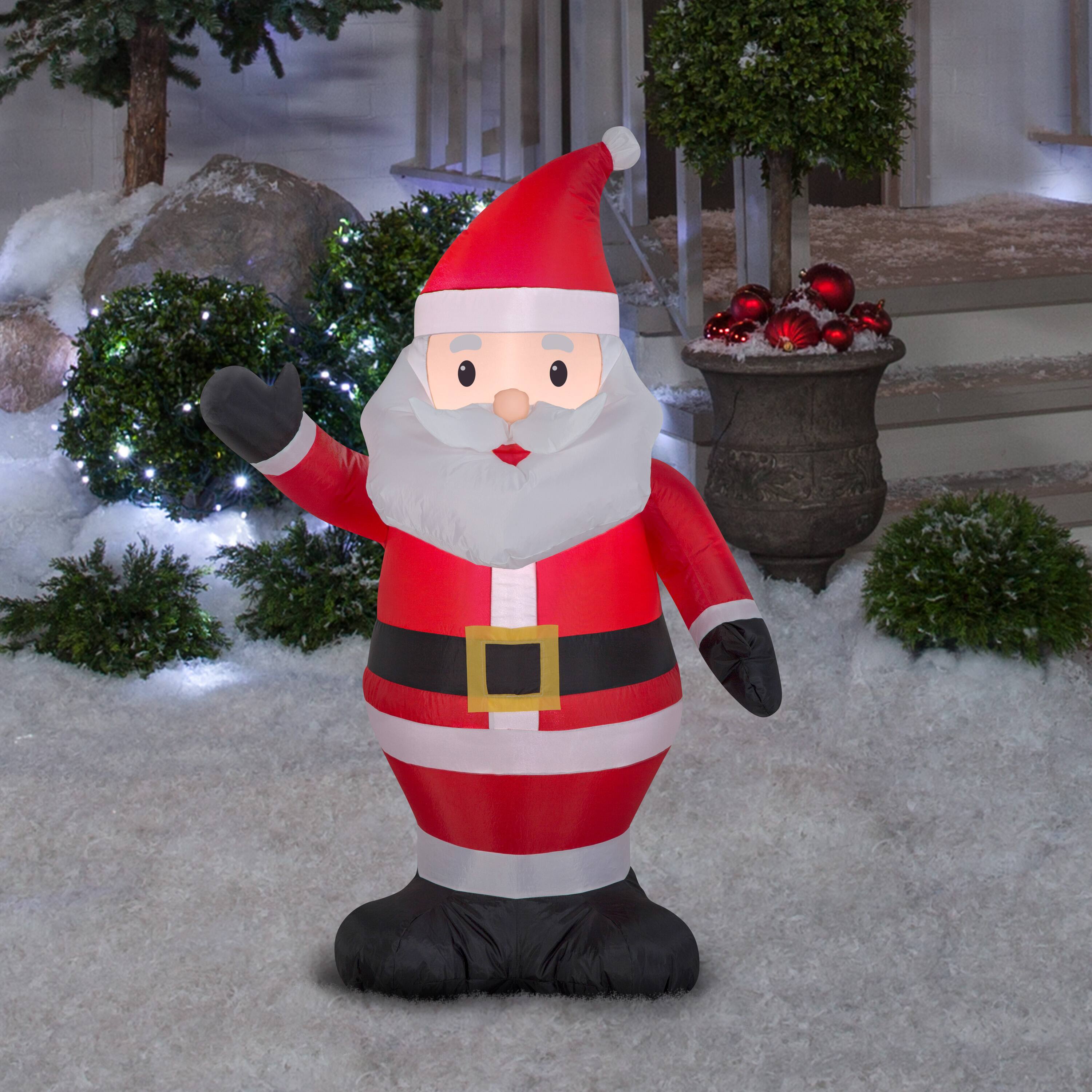 3.5ft. Airblown&#xAE; Inflatable Santa