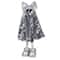 17" Standing Sequin Fabric Ghost with Bow Tabletop Décor by Ashland®