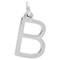 12 Pack: Sterling Silver Alphabet Charm by Bead Landing™