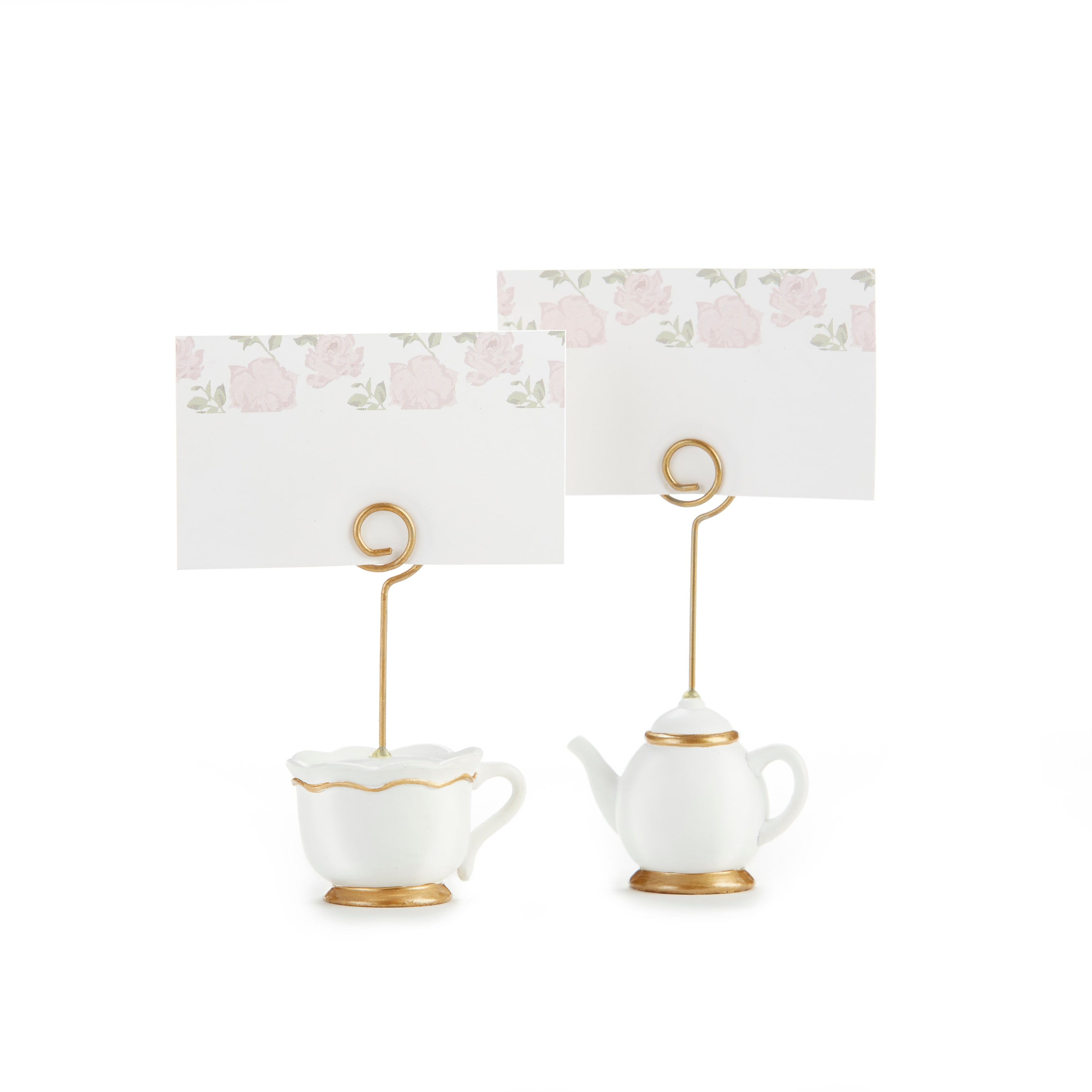 Kate Aspen® Tea Time Whimsy Place Card Holder, 6ct.