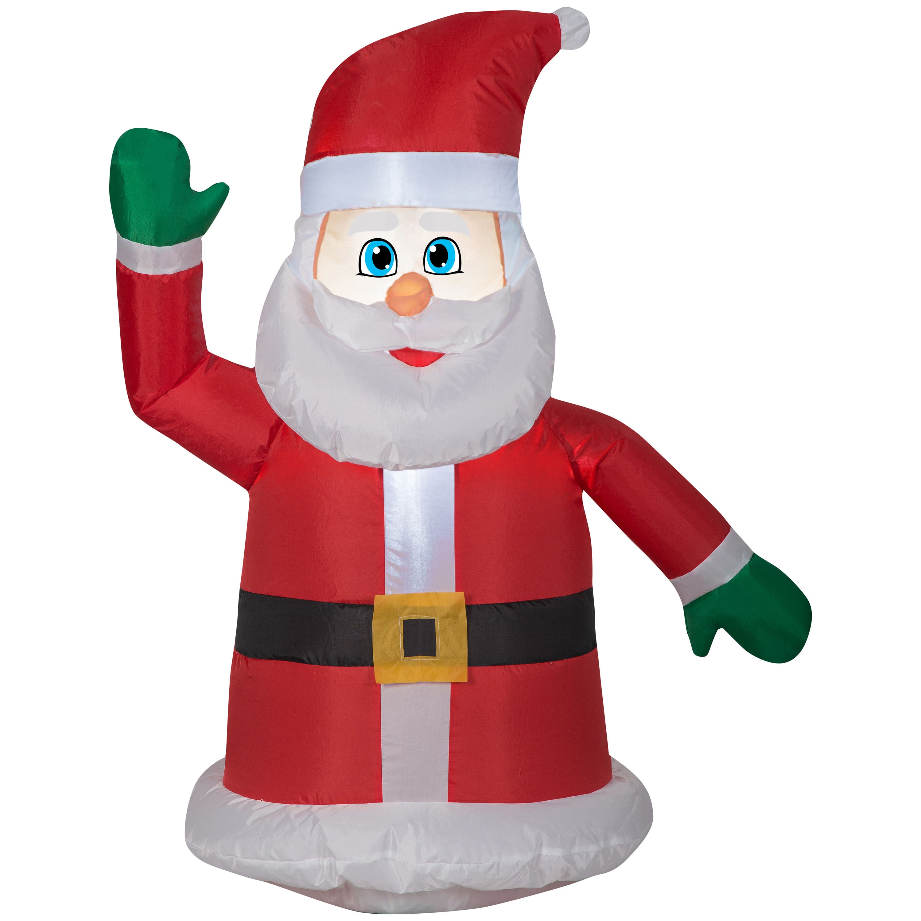 2.9ft. Airblown® Inflatable Christmas CarBuddy™ Santa | Michaels