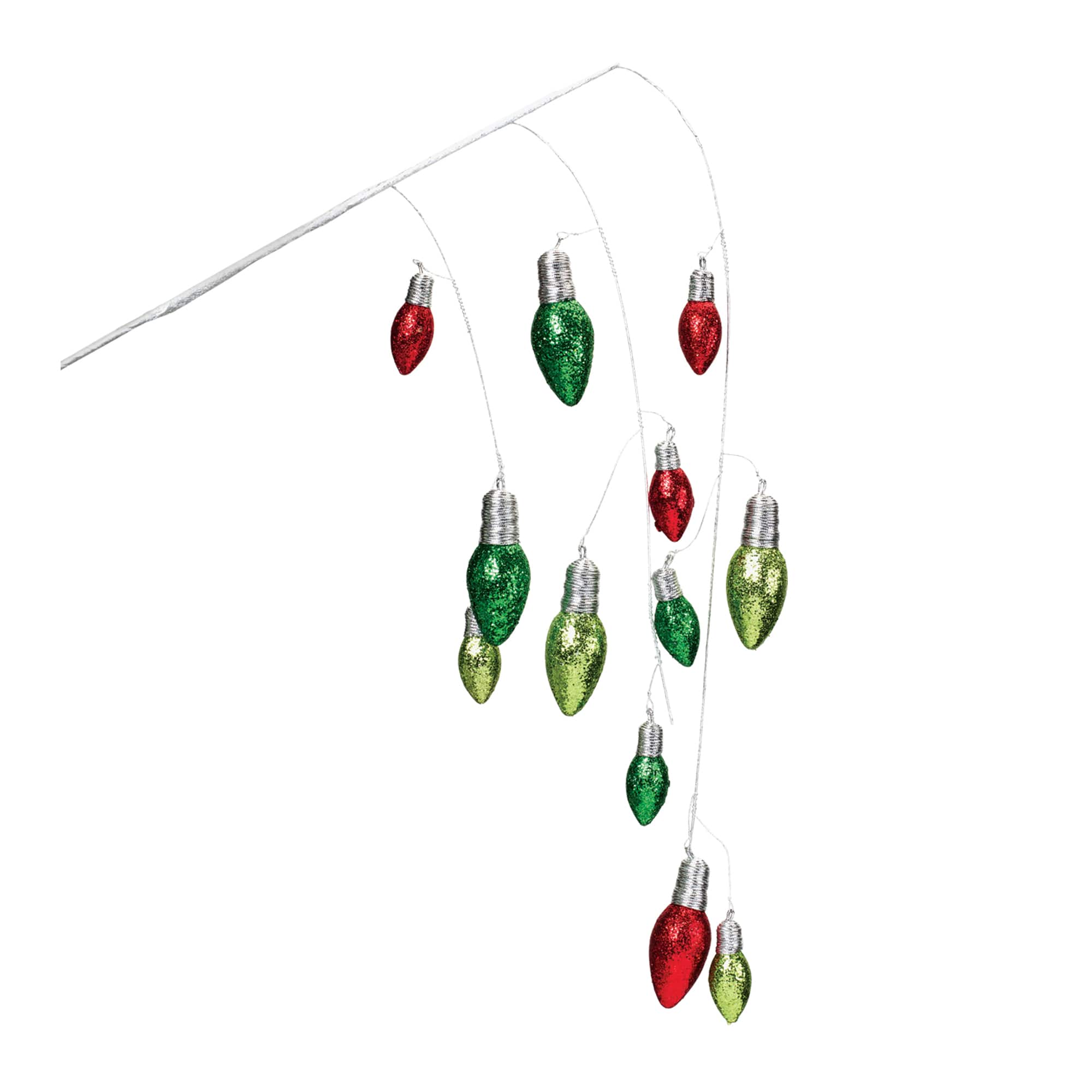 Hanging Holiday Light Spray, 2ct.