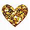 Glitter Heart Cardstock Paper by Recollections™, 12" x 12"