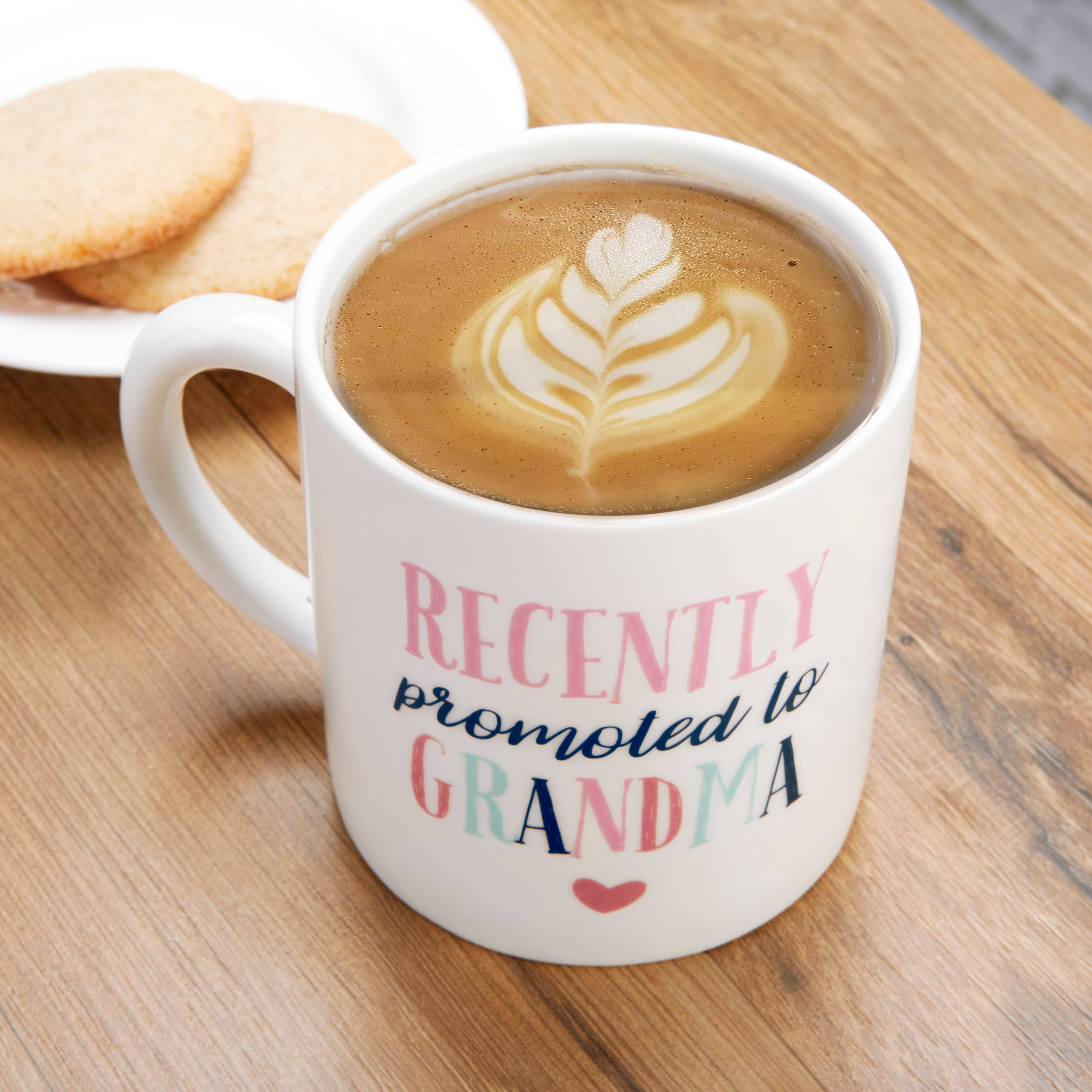 Kate Aspen&#xAE; Promoted To Grandma 16 oz. White Coffee Mug
