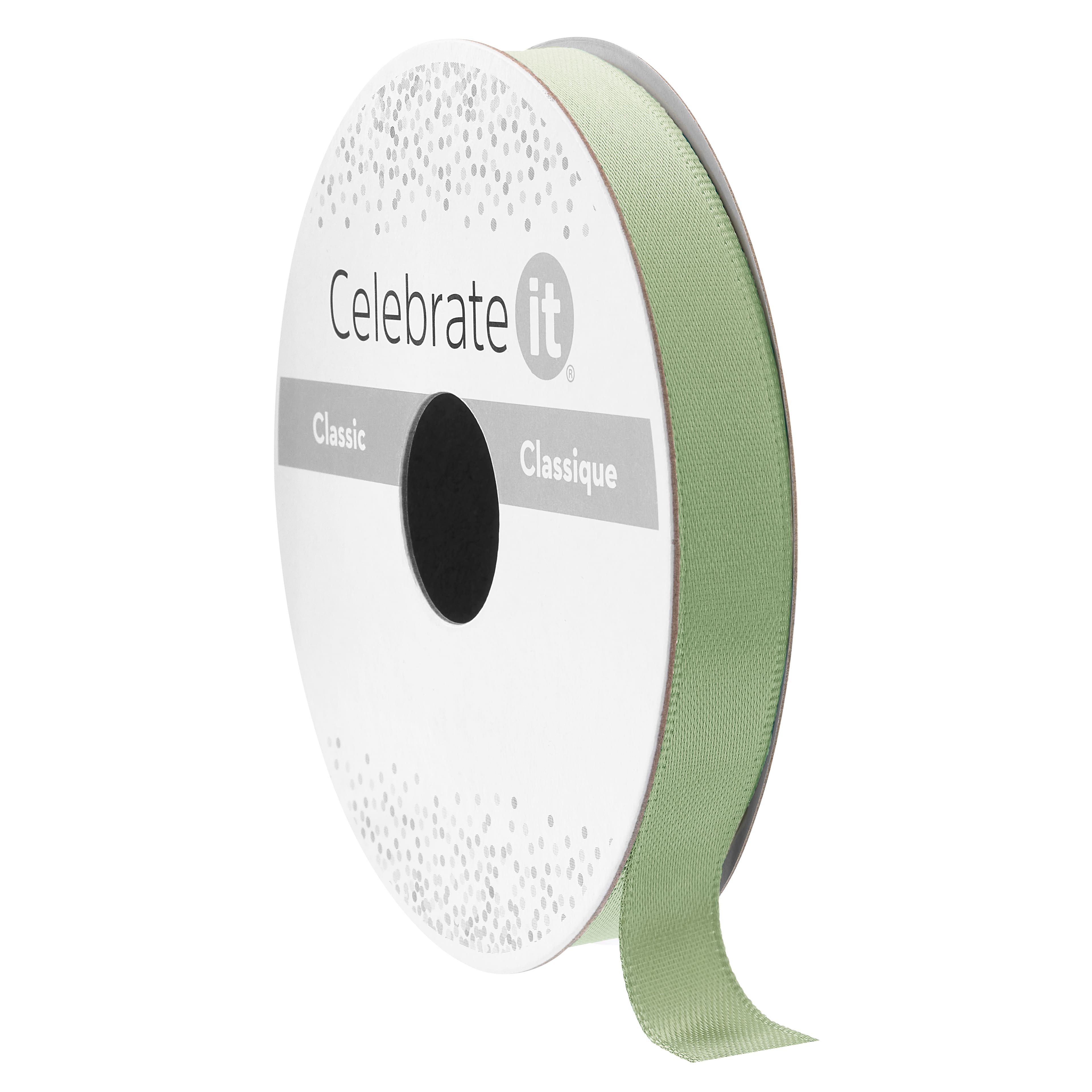 3/8&#x22; x 15yd. Satin Double Face Ribbon by Celebrate It&#xAE; Classic