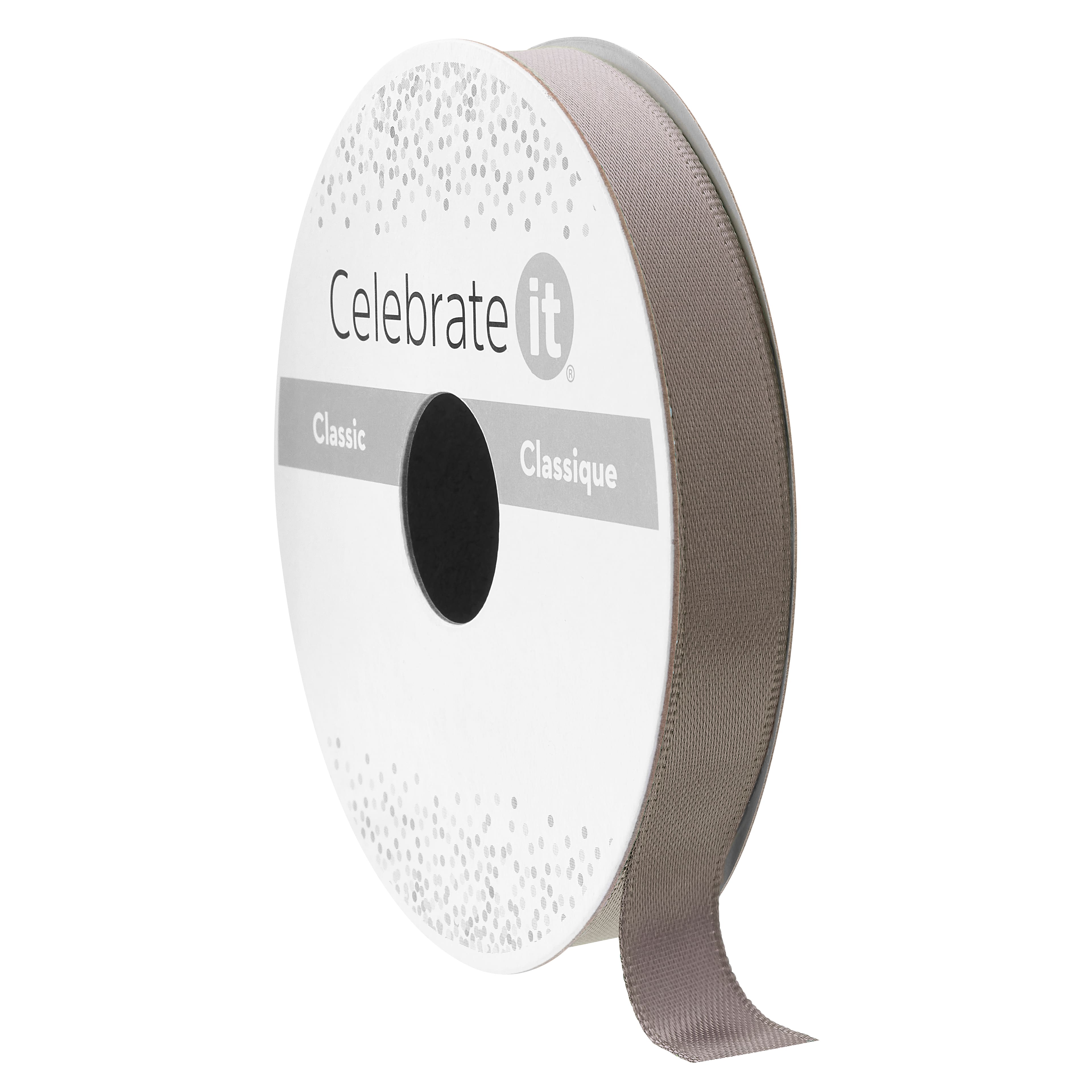 3/8&#x22; x 15yd. Satin Double Face Ribbon by Celebrate It&#xAE; Classic