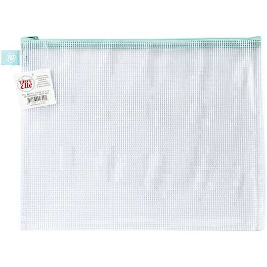 Algopix Similar Product 14 - Avery Elle Zippered Vinyl Mesh