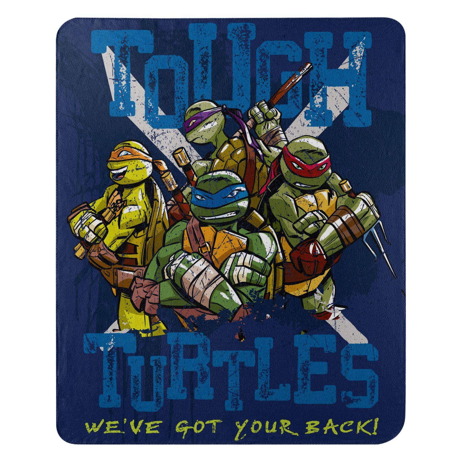 Teenage Mutant Ninja Turtles Tough Turtle Blues Rolled Fleece Throw Michaels