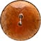 Organic Elements 2.5" Coconut Button with Epoxy Finish