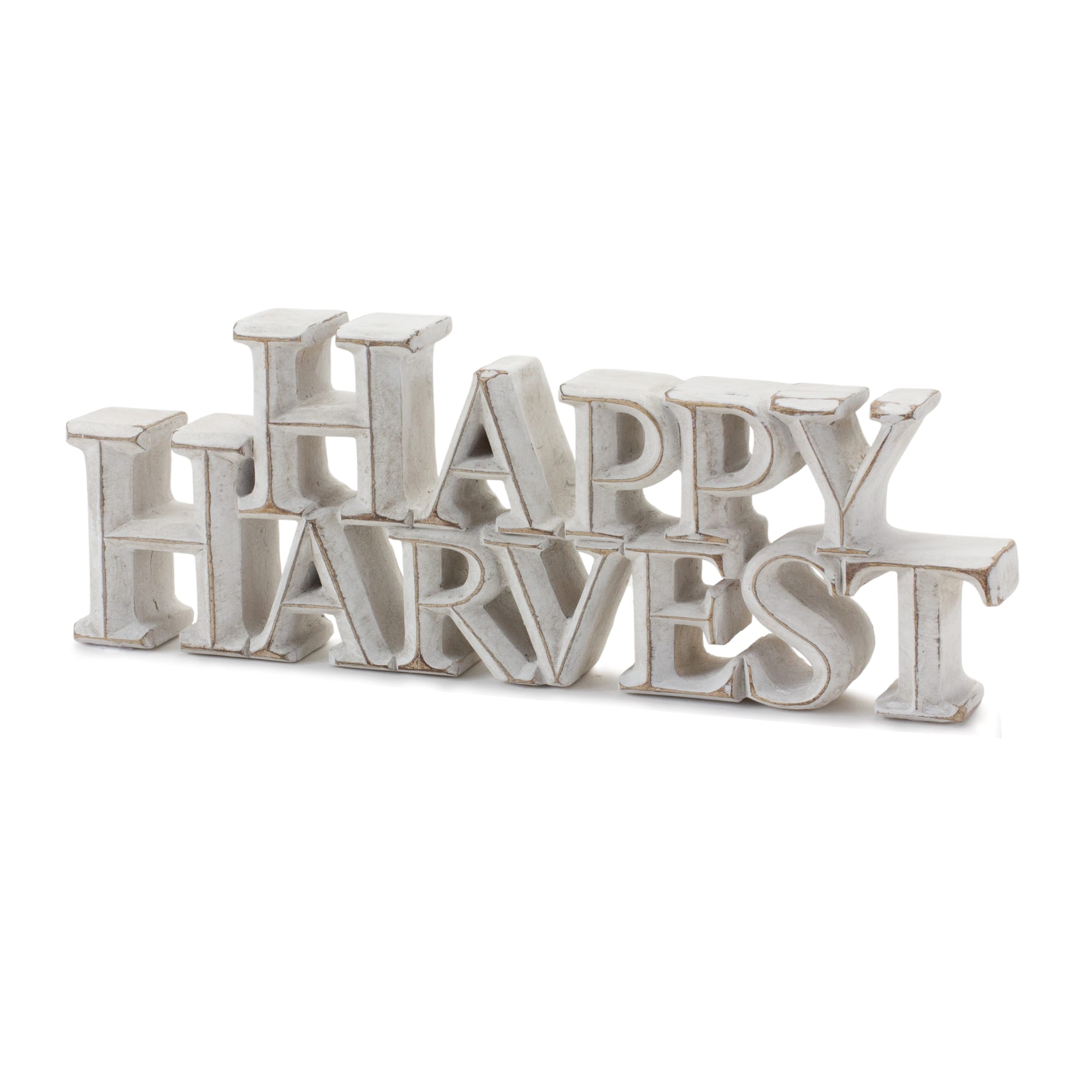 Happy Harvest and Give Thanks Tabletop Sign Set