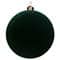 6 Pack 4" Flocked Shatterproof Ball Ornaments by Ashland®