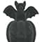 6.5" Flocked Bat on Jack-O'-Lantern Tabletop Accent by Ashland®