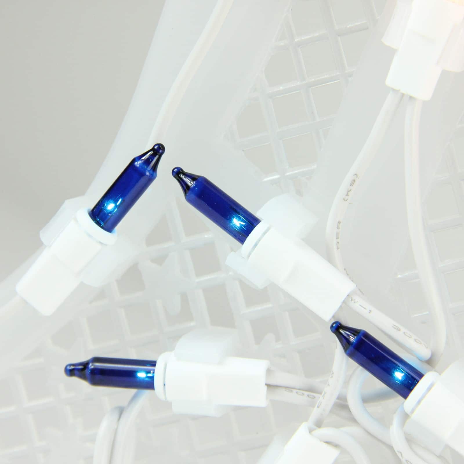 14.5" Red & Blue Lighted American Flag Window Silhouette Decoration