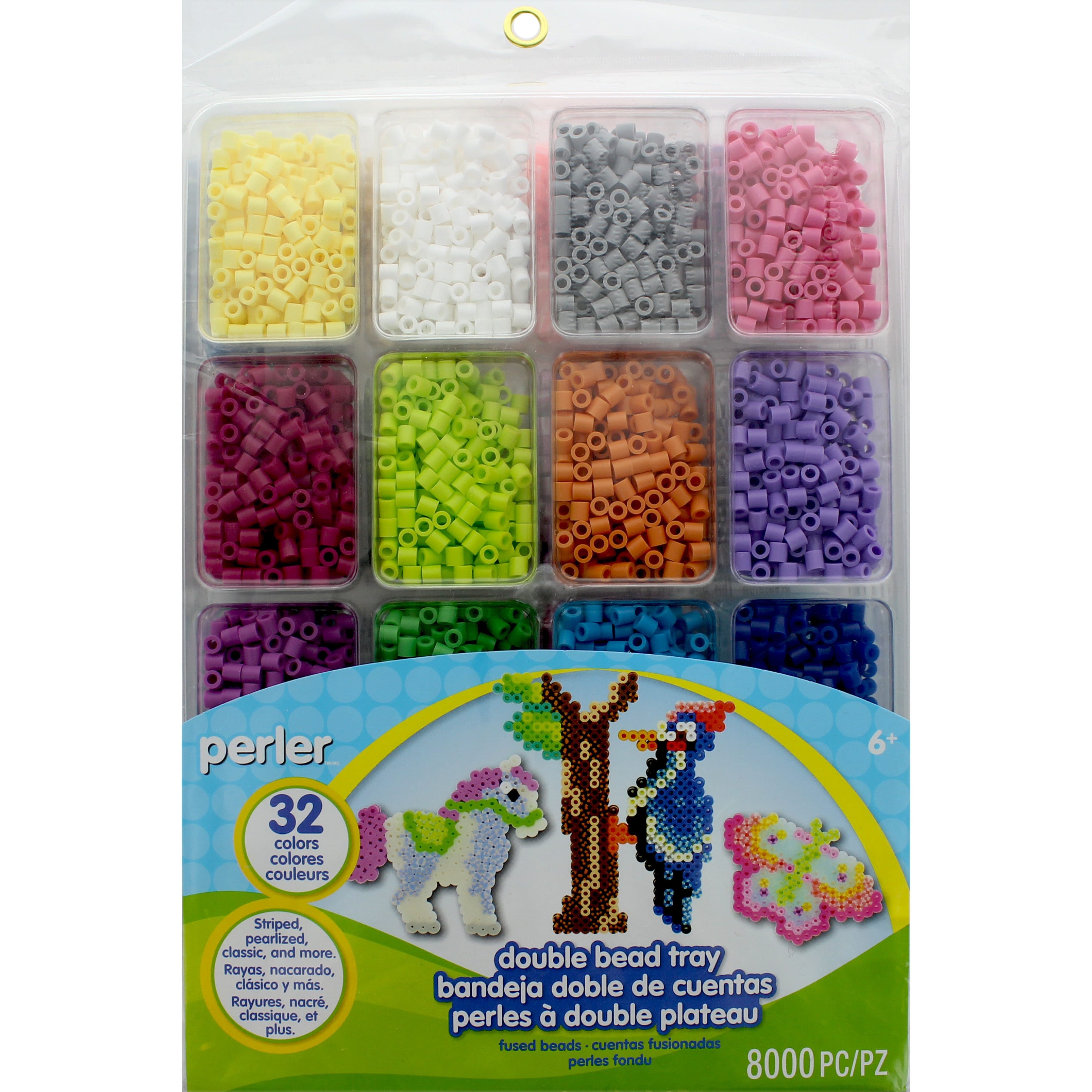 Perler® Fused Double Bead Tray, 8,000ct. | Michaels