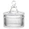 4" Gothic Glass Jar with Lid by Ashland®