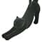 12" Flocked Stretching Halloween Tabletop Cat by Ashland®