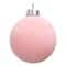 8 Pack 2.5" Flocked Glass Ball Ornaments by Ashland®