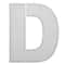 10" White Foam Letter by Ashland®