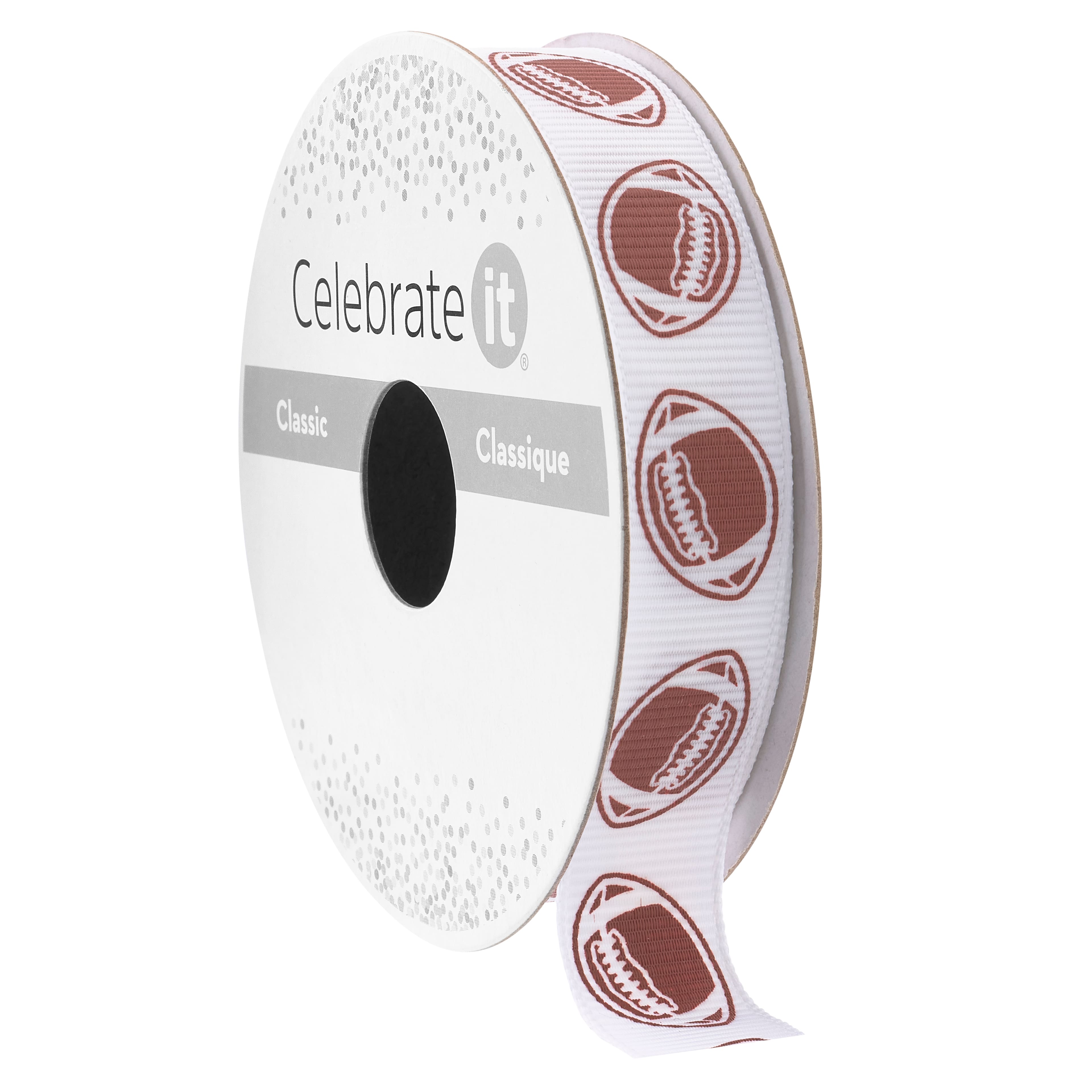 Ruban de ballons de football de 1,59 cm x 6,4 m Classique de Celebrate It