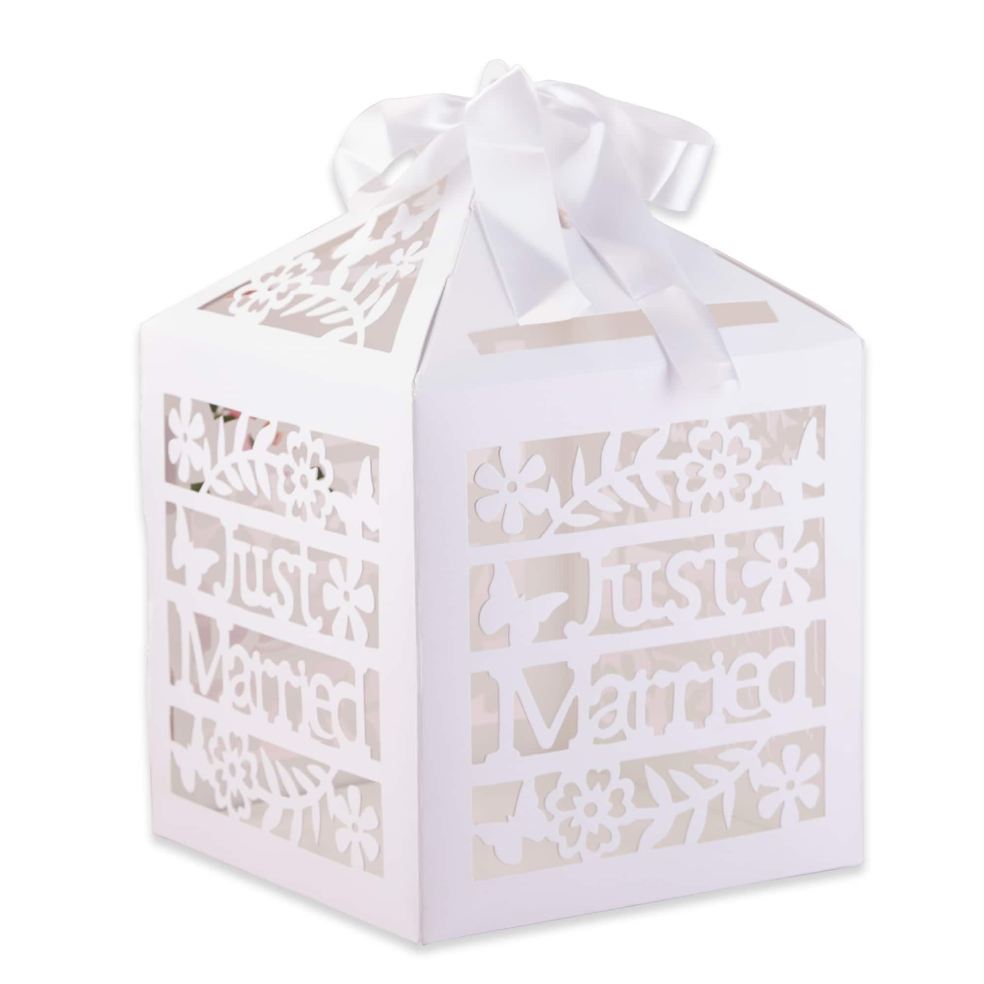 Kate Aspen&#xAE; Just Married Birdcage Card Box