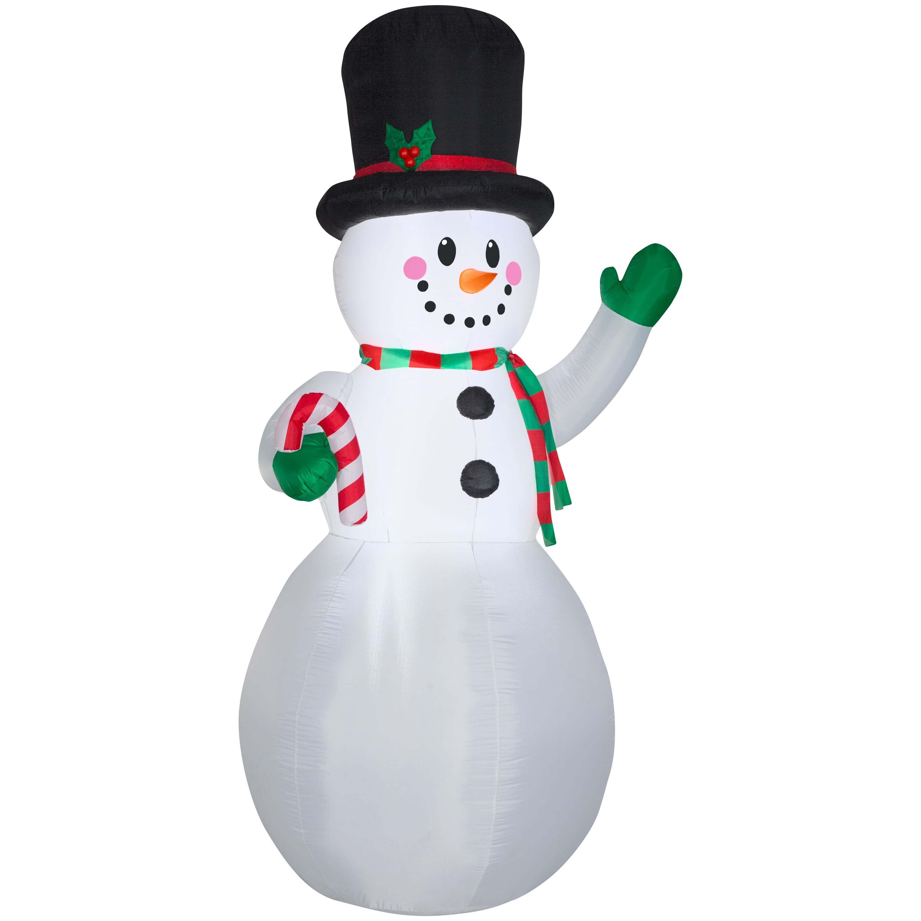 9ft. Airblown® Inflatable Snowman with Candy Cane