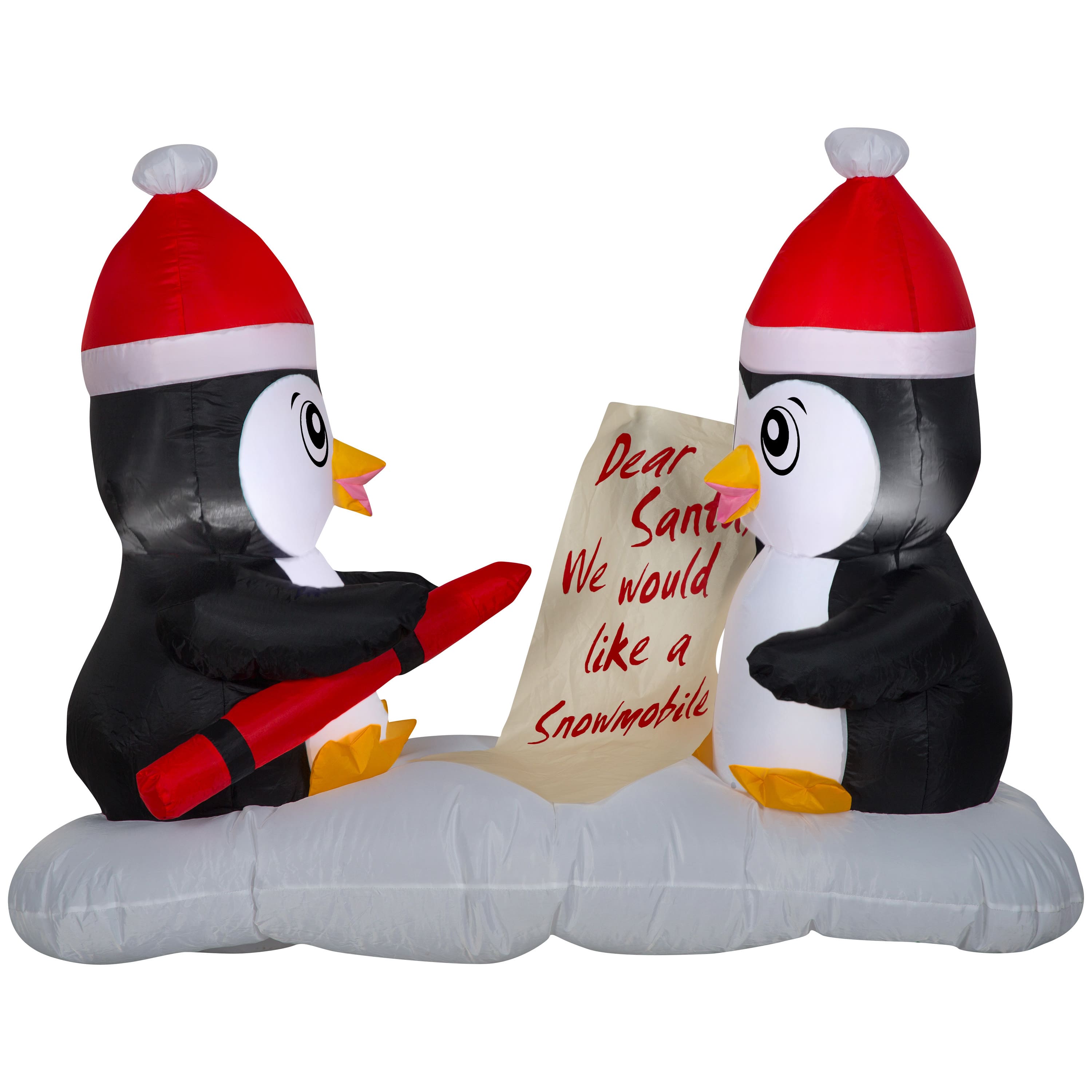 3ft. Airblown&#xAE; Inflatable Penguin Letters Scene