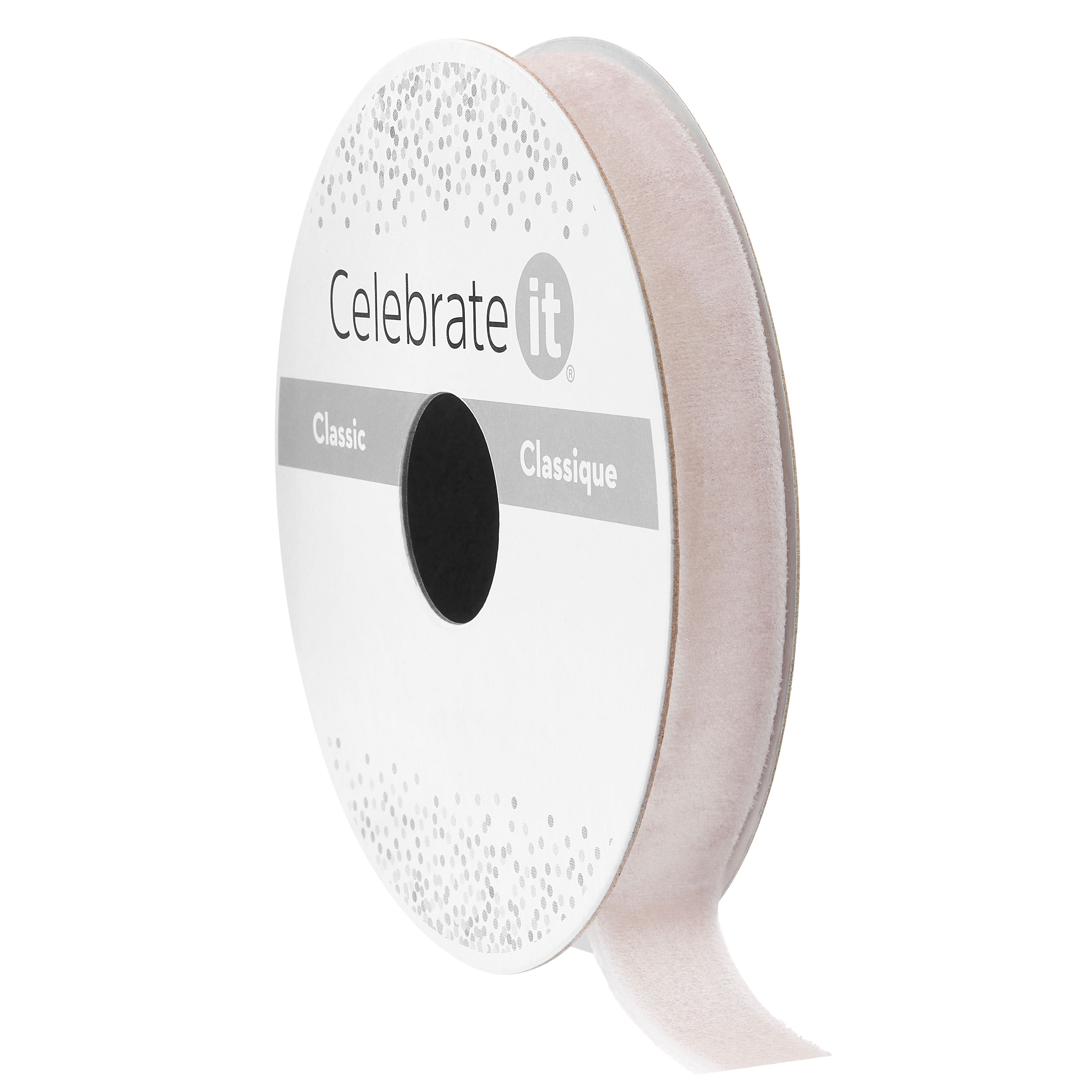 3/8&#x22; x 3yd. Velvet Ribbon by Celebrate It&#x2122; Classic