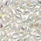 GemDUO™ 8mm 2-Hole Czech Glass Diamond Beads