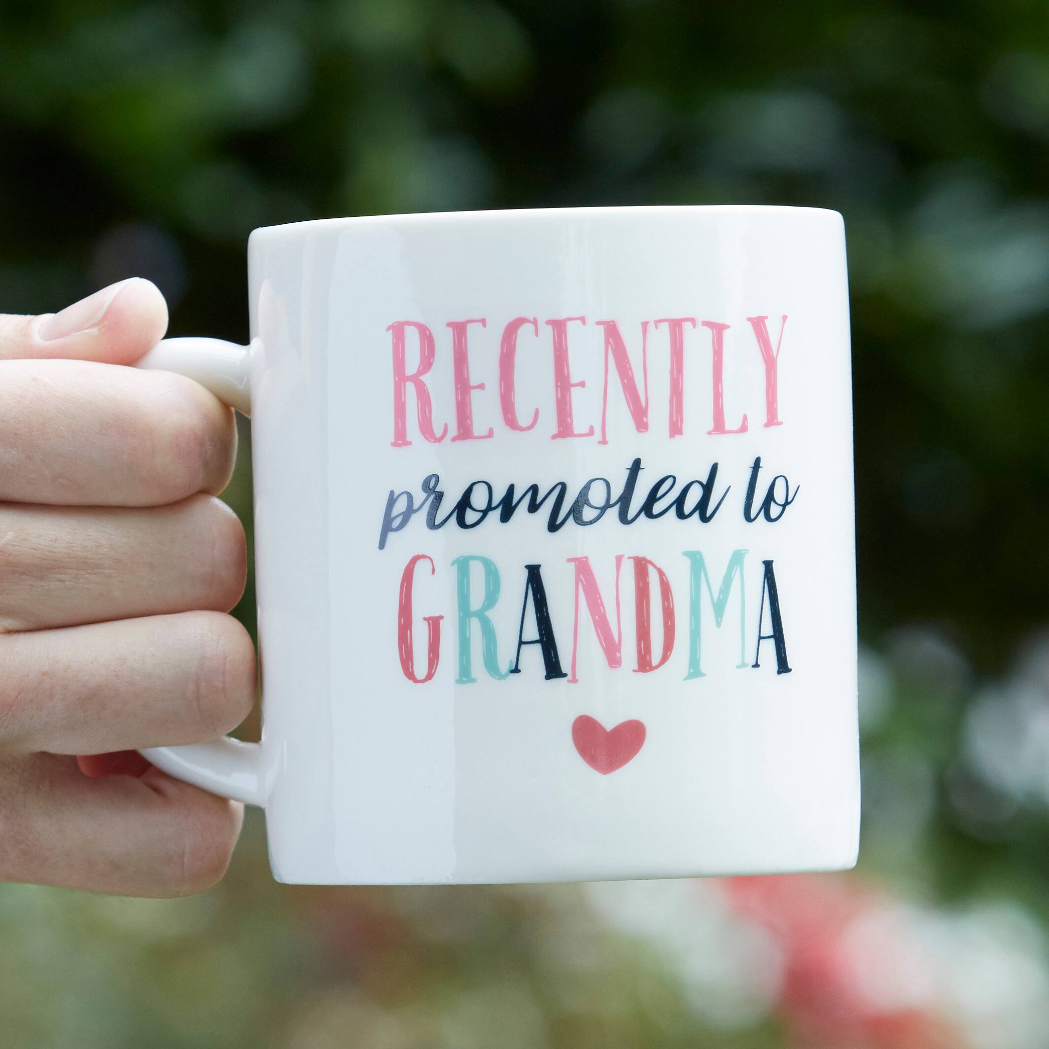 Kate Aspen® Promoted To Grandma 16 oz. White Coffee Mug