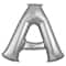 32" Silver Letter Foil Balloon
