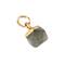 12 Pack: Natural Stone Faceted Ball Charm by Bead Landing™