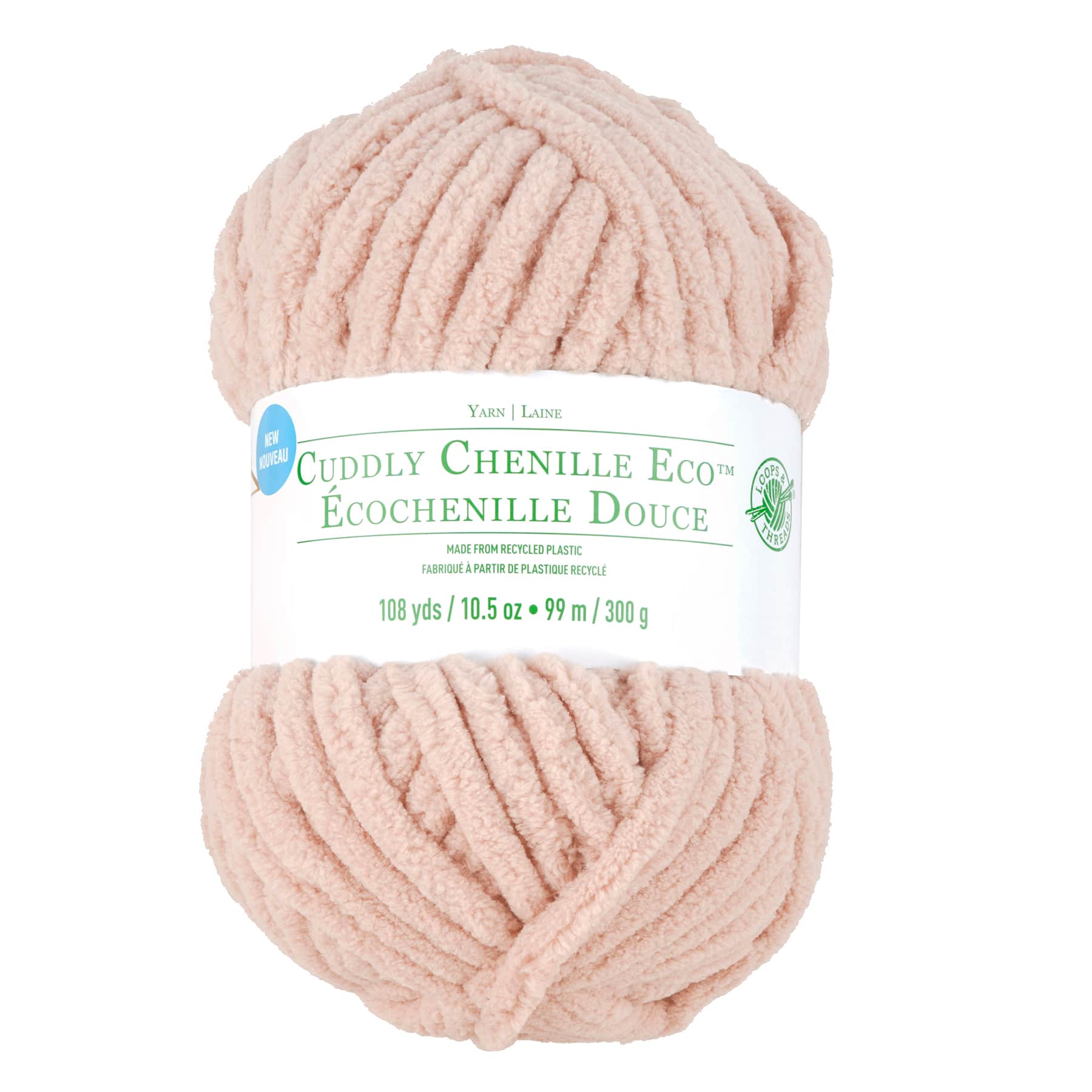Cuddly Chenille Eco™ Yarn by Loops & Threads™