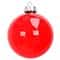 8 Pack 2.5" Clear Color Glass Ball Ornaments by Ashland®