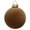 8 Pack 2.5" Flocked Glass Ball Ornaments by Ashland®