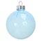 8 Pack 2.5" Clear Color Glass Ball Ornaments by Ashland®