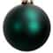 6 Pack 3" Matte & Shiny Glass Ball Ornaments by Ashland®