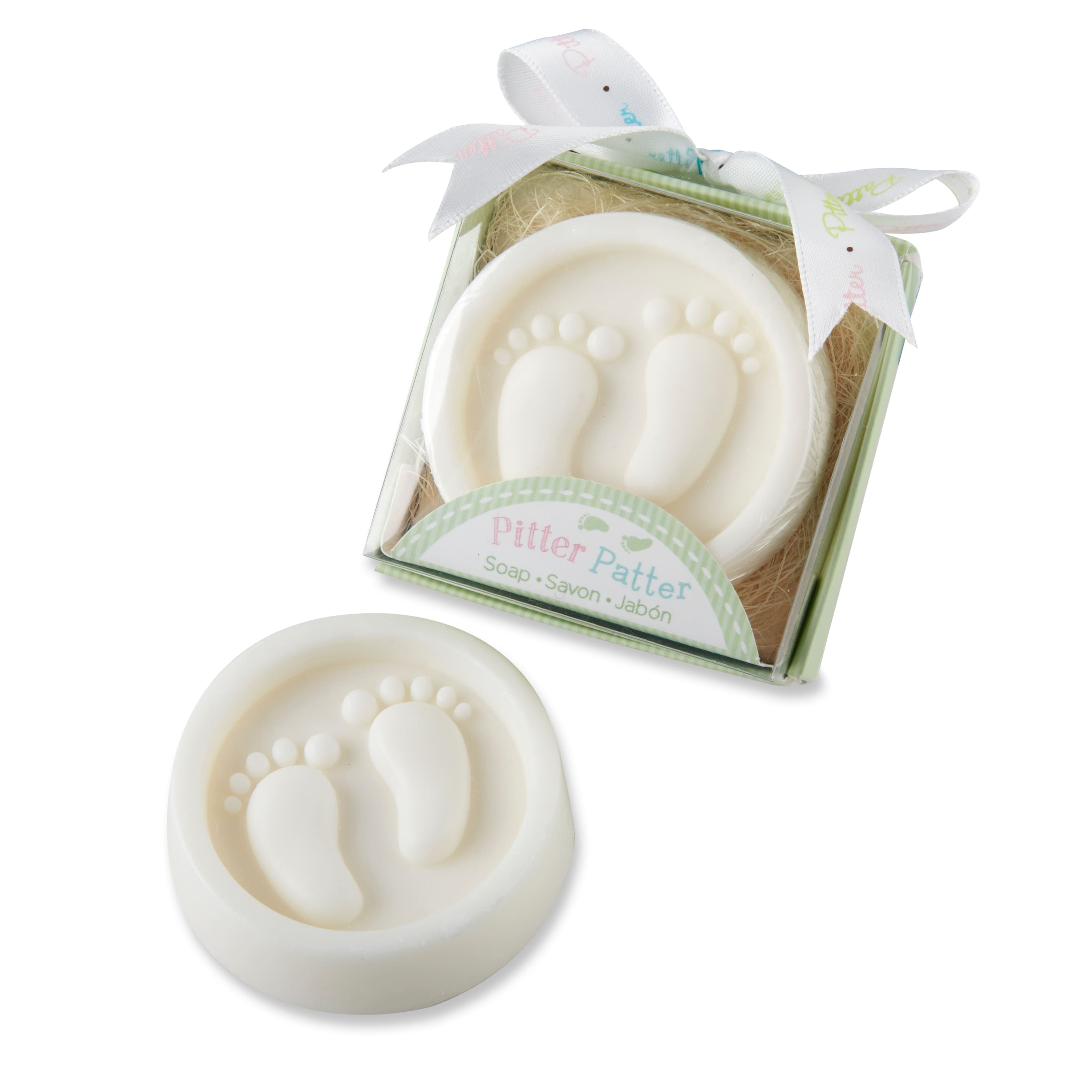 Kate Aspen&#xAE; Pitter Patter Baby Shower Soaps, 4ct.