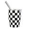 3oz. Mini Check Stainless Steel Insulated Tumbler by Ashland®